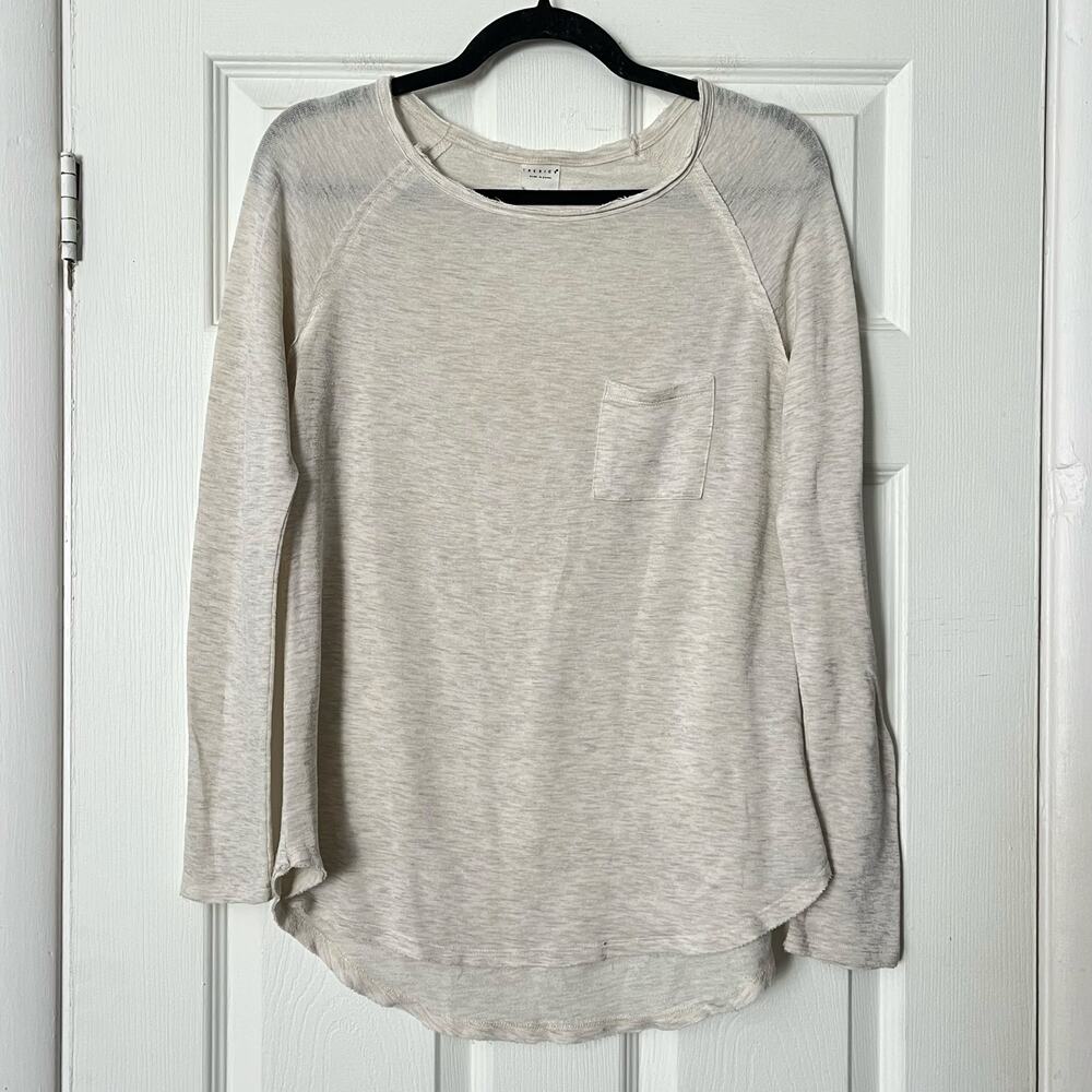 Tresics Raw Edge Pocket Tee - Size S